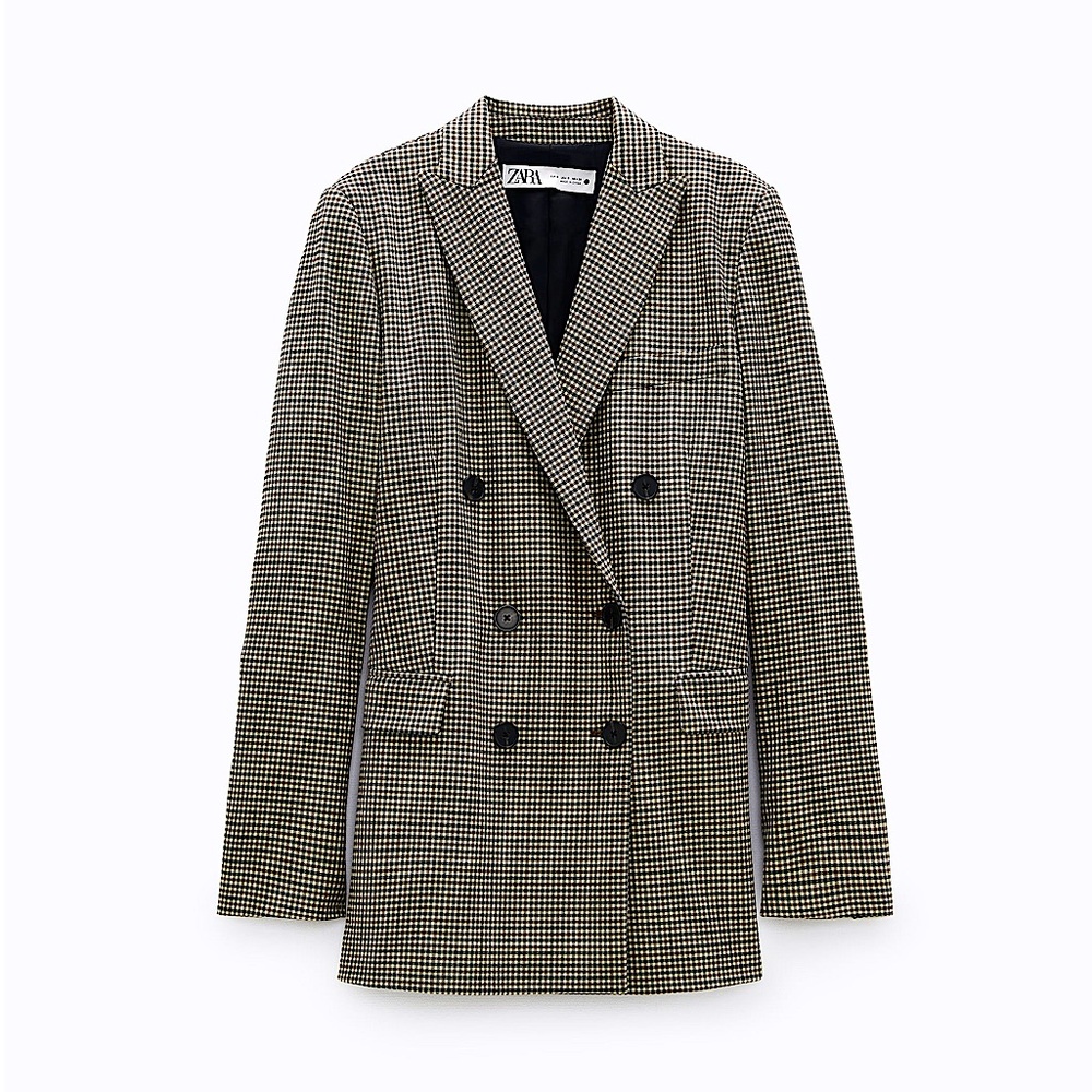(SOLD)ZARA Houndstooth Blazer